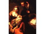 `The Holy Family` by Rembrandt. Canvas, 163... Munich, Alte Pinakothek.